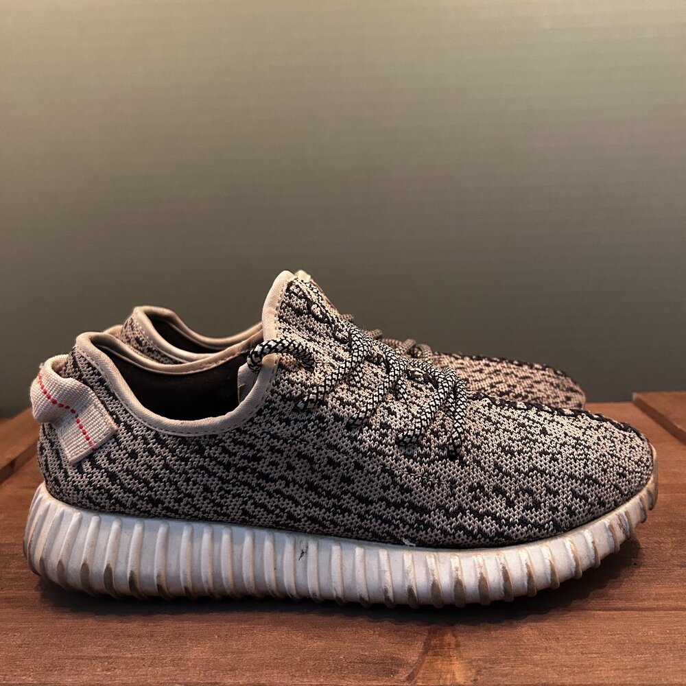 Adidas Womens Black Gray Low-Top Athletic Trainer Sneaker Size 7